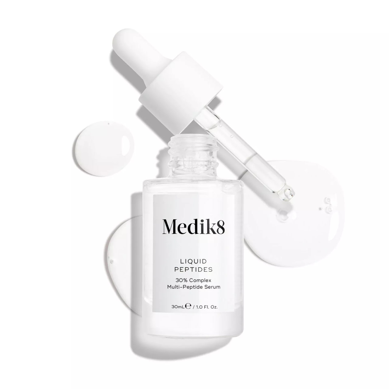 MEDIK8 LIQUID PEPTIDES™ Комплекс зволожувальних пептидів на косметичних дронах